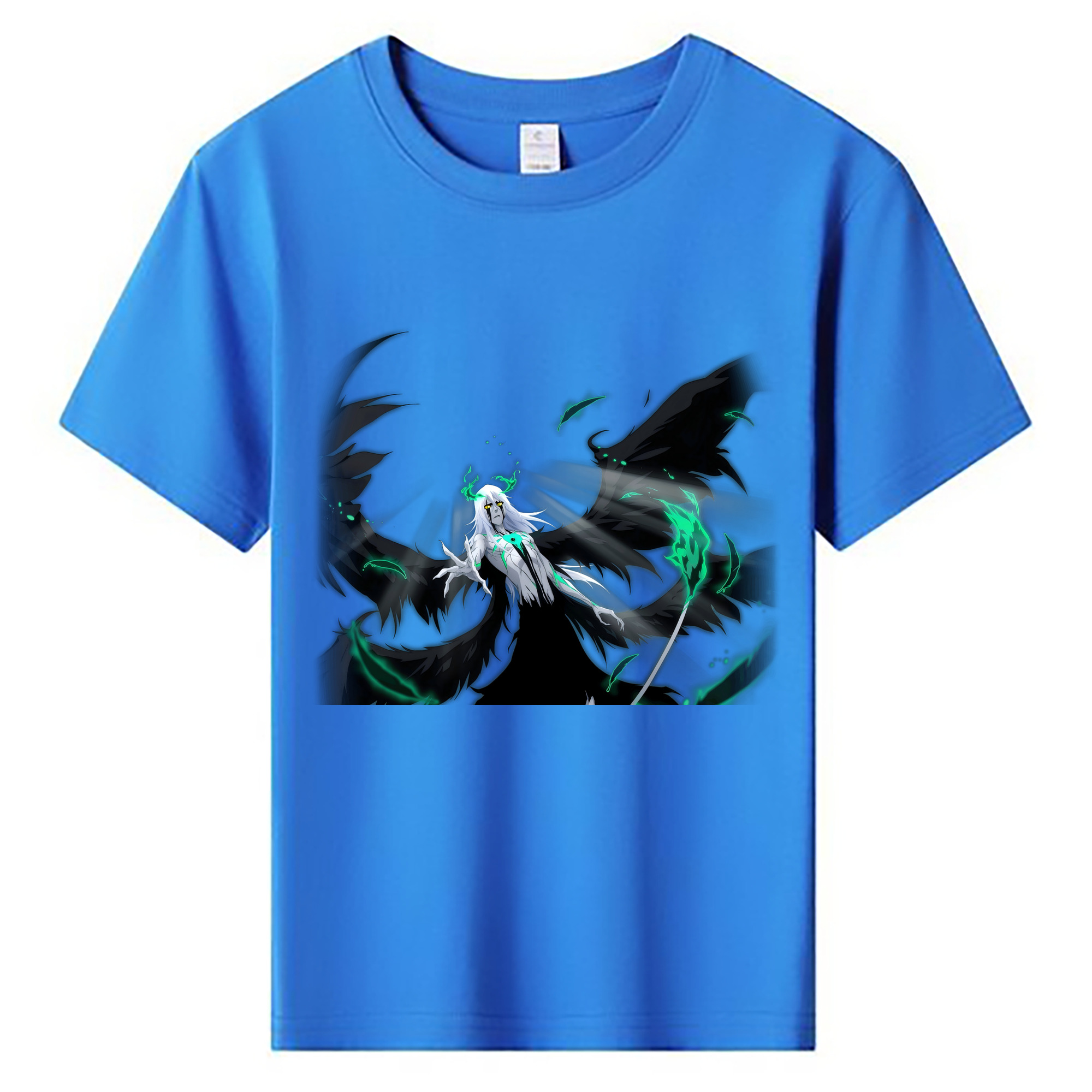 （画像用） ブリーチ ウルキオラ·シファー BLEACH Ulquiorra cifer 綿100％キッズTシャツ（フロントプリント）
